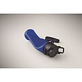 Foldable silicone sports bottle, royal blue