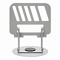Foldable tablet holder COUNTER MASTER