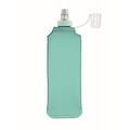 Foldable water bottle 500ml, turquoise