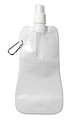 Foldable water bottle, white