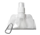 Foldable water bottle, white