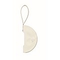 Foldable XMAS bauble hanger, beige