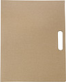 Folder with natural card cover,Black