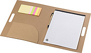 Folder with natural card cover,Black