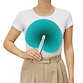 Folding fan, petrol