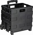 Folding shopping trolley
