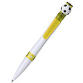 Football ballpen, blue ink. Yellow