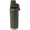 Fortis 700 ml RCS recycled stainless steel copper vacuum insulated water bottle (carbonated safe), forest green