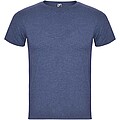 Fox short sleeve mens t-shirt, heather denim blue