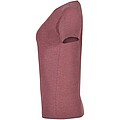 Fox short sleeve womens t-shirt, heather garnet