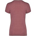 Fox short sleeve womens t-shirt, heather garnet