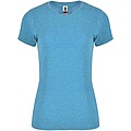 Fox short sleeve womens t-shirt, heather turquoise