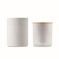 Fragranced plant based wax candle