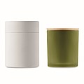 Fragranced plant based wax candle
