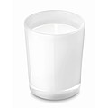 Fragranced small candle, white