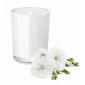 Fragranced small candle, white