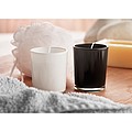 Fragranced small candle, white