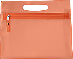 Frosted toilet bag.Orange