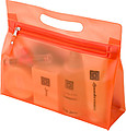 Frosted toilet bag.Orange