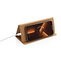 FSC® 10W wireless charging cork mousepad and stand