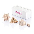FSC® 3 pcs brain teaser set