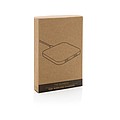 FSC® bamboo 10W wireless charger with USB