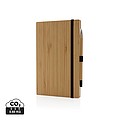FSC® bamboo notebook and infinity pencil set