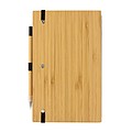 FSC® bamboo notebook and infinity pencil set