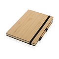 FSC® bamboo notebook and infinity pencil set