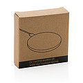 FSC® certified bamboo 5W round wireless charger