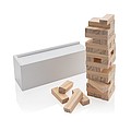 FSC® Deluxe tumbling tower wood block stacking game