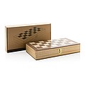FSC® Luxury wooden foldable chess set