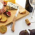 FSC® wooden knife with bottle opener
