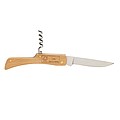 FSC® wooden knife with bottle opener