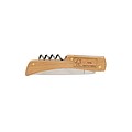 FSC® wooden knife with bottle opener