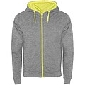 Fuji unisex sweat jacket, heather grey