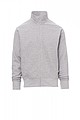 Full-zip sweatshirt, HOUSTON MELANGE, melange grey, L