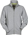 Full-zip sweatshirt, PANAMA+ MELANGE, melange grey, M