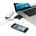 Gaia 4-port USB hub, black