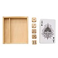 Game set, brown