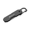 Gear X foldable EDC tool with carabiner and parcel cutter, black