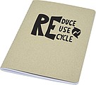 Gianna recycled cardboard notebook
