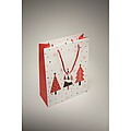 Gift paper bag large, white