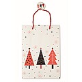 Gift paper bag large, white