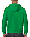 GILDAN HEAVY BLEND ADULT FULL ZIP HOODED 271gr, irish green, S