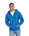 GILDAN HEAVY BLEND ADULT FULL ZIP HOODED 271gr, royal, S