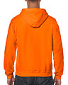 GILDAN HEAVY BLEND ADULT FULL ZIP HOODED 271gr, S.orange, S