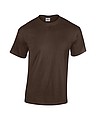 GILDAN HEAVY COTTON ADULT T-SHIRT 180gr, dark chocolate, S