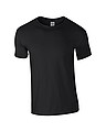 GILDAN SOFTSTYLE ADULT T-SHIRT 153gr, black, L