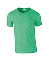 GILDAN SOFTSTYLE ADULT T-SHIRT 153gr, heather irish green, S